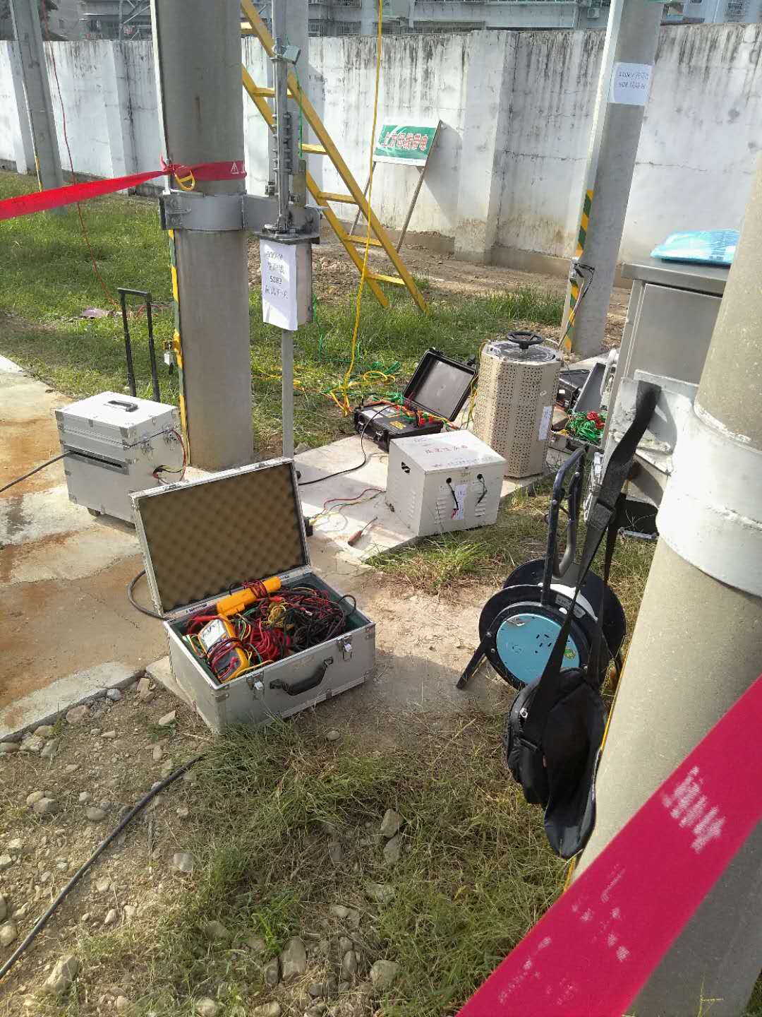 湖南益陽線路參數(shù)實(shí)驗(yàn)